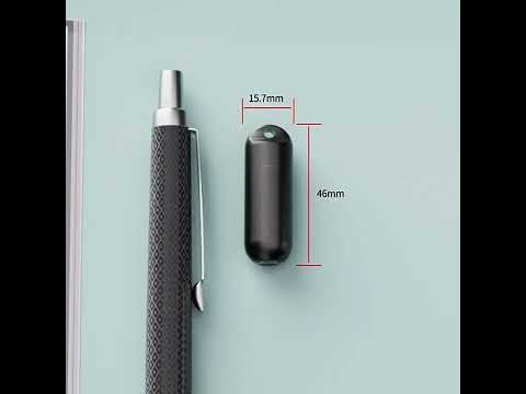 S1A Keychain Mini Smart AI Voice Recorder, Memory:8GB(Black) - YouTube Video