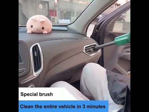 Powerful Portable Wireless Charging Car Vacuum Cleaner, Color: Black - YouTube Video