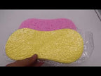 10 PCS Honeycomb Car Wash Sponge Large Vacuum Compression Sponge Car Beauty Waxing Tool(Random Colour Delivery) - YouTube Video