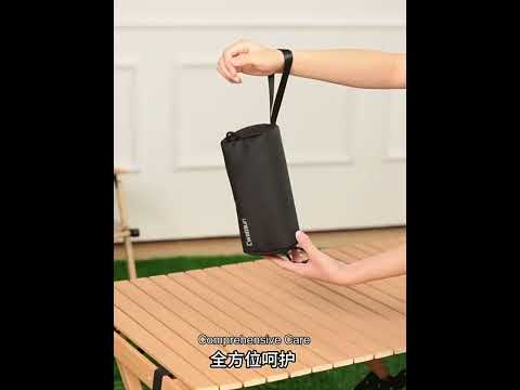 For DJI Osmo Pocket 3 Cwatcun D240 Small Storage Bag Crossbody Portable Waterproof Sports Camera Bag(Black) - YouTube Video