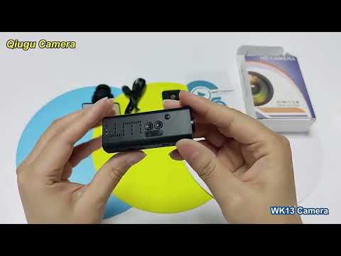 WK13 720P Smart Remote Wifi Camera Supports Infrared Night Vision(Black) - YouTube Video
