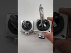 1 Pair D8S 6000K DC12V 35W Car HID Xenon Bulb Kit Headlight (White Light) - YouTube Video