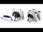 DOBE TP5-05103 Contact-Type Gamepad Charging Base With Indicator Light For PS5(White) - YouTube Video