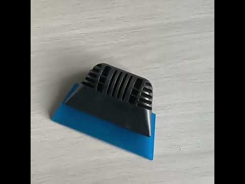 Car Film Scraper Auto Window Tinting Tool Solar Film Car Clothes Wiper Rubber Silicone Soft Wiper(Blue) - YouTube Video