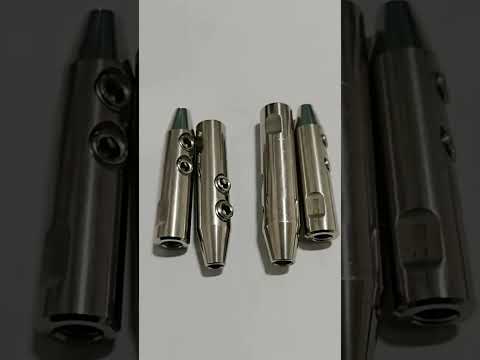 M5 x 3 316 Stainless Steel Cone Terminal Cable Connector - YouTube Video