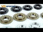 VG SPORTS Stroller Scooter Bicycle Single Speed Flywheel, Style: 16T Silver - YouTube Video