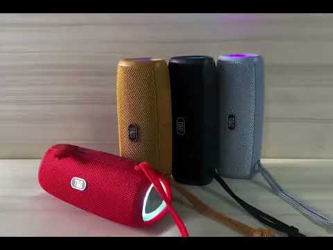T&G TG344 Portable LED Light TWS Wireless Bluetooth Speaker(Black) - YouTube Video