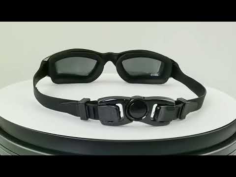 HD Waterproof and Anti-fog Electroplating Swimming Goggles(Gray) - YouTube Video