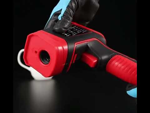 TASI TA603A -32-1080 degrees Celsius Color Screen Infrared Thermometer Industrial Electronic Thermometer - YouTube Video