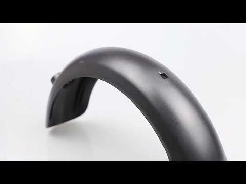For Ninebot MAX G30D Rear Mudguard Kit Electric Scooter Fender Replacement Without Tail Light - YouTube Video