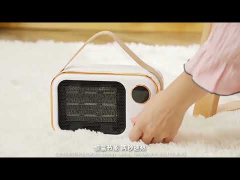 1200W Electric Heater Winter Hand Warmer with Screen Display,EU Plug(White) - YouTube Video