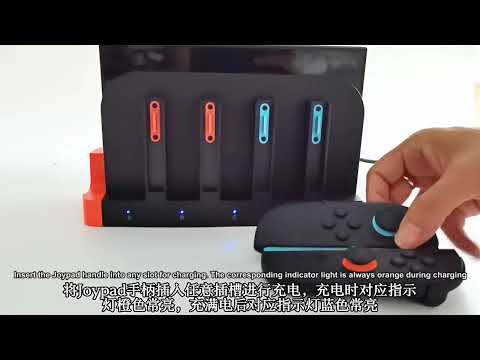 For Nintendo Switch 2 ipega PG-SW2185 Handle Charging Base - YouTube Video