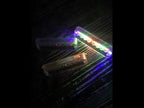 LED Solar Decorative Night Vibration Lighting Warning strobe Lamp(Blue) - YouTube Video