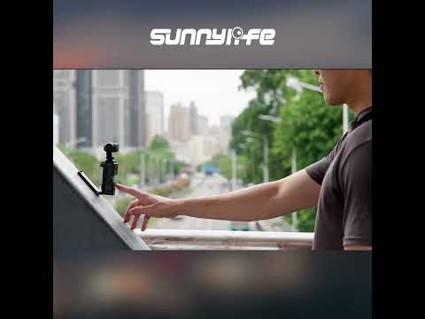 For DJI OSMO Pocket 3 Sunnylife Magnetic Mount 1/4 Adapter Cold Shoe Tabletop Base Bracket Angles Adjustable Multi Expansion Mount(Pink) - YouTube Video