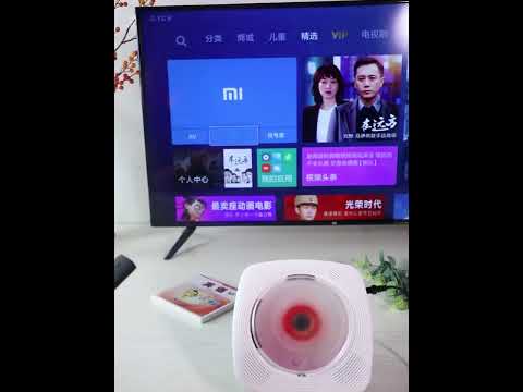 Kecag KC-609 Wall Mounted Home DVD Player Bluetooth CD Player, Specification:DVD/CD+Connectable TV  + Plug-In Version(Pink) - YouTube Video