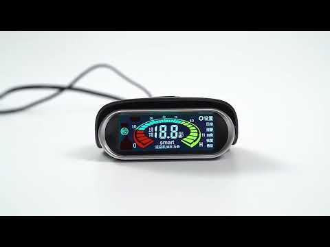 Agricultural Vehicle Car Modification Instrument, Style: Water Temperature (10mm) With Voltage - YouTube Video
