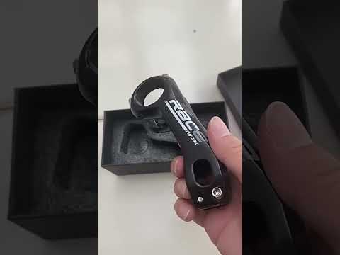 RACEWORK RK887 Mountain Bike Handlebar Stem Positive / Negative Angle Stem Faucet(80mm) - YouTube Video