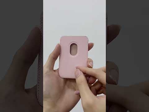 LeReach Vaya Series Aero Edition Leather Magnetic Mobile Phone Card  Bag Holder(Black) - YouTube Video
