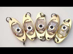 3.8G LED Underwater Lure Fish Tool Glowing Metal Fish Bait(Red) - YouTube Video