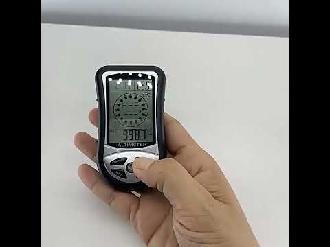 Digital Compass Altimeter Barometer Thermo - YouTube Video