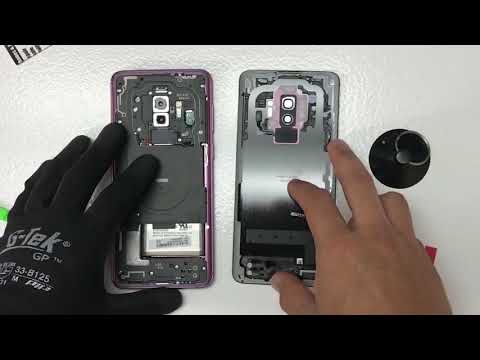 Super AMOLED LCD Screen for Galaxy S9+ / G965F / G965F / DS / G965U / G965W / G9650 Digitizer Full Assembly with Frame (Purple) - YouTube Video