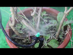 50pcs YK8510 Refraction Atomization Simple Micro-Sprinkler PE Pipe Irrigation Nozzle(Color Random Delivery) - YouTube Video