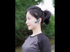 M-D8 IPX5 Waterproof Bone Passage Bluetooth Hanging Ear Wireless Earphone (Black) - YouTube Video