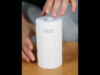 Colorful Cup Humidifier USB Car Air Purifier(Grey) - YouTube Video