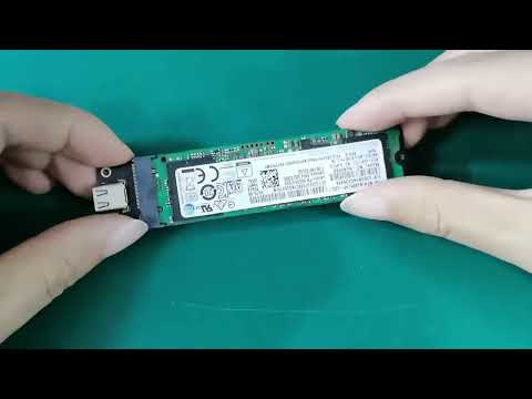 NGFF M.2 Bkey SATA Hard Disk SSD To USB3.1 Type-C / USB-C Expansion Card Conversion Board(Black) - YouTube Video