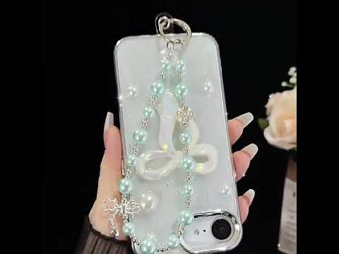 Star & Butterfly Four-Leaf Clover Beaded Crystal Chain(Green) - YouTube Video