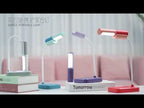 GIVELONG USB Charging Desktop Light Magnetic Base Removable Simple Eye Protection Portable Lamp(Gray) - YouTube Video