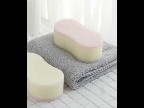 Female Bath Sponge Bath Flower - YouTube Video