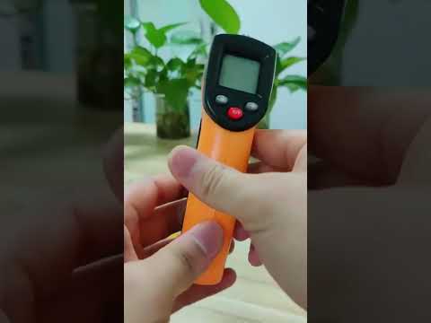 Digital Laser Infrared Temperature Sensor Controller GM320 Handheld Thermometer - YouTube Video