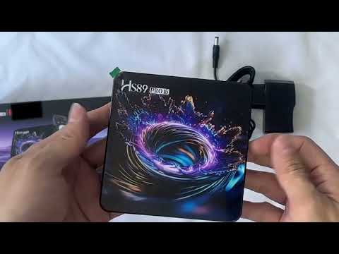 HS89 Pro 15 Android 14 Smart TV Set Top Box, 2GB+16GB, RK3539 Quad-Core Cortex-A55(US Plug) - YouTube Video