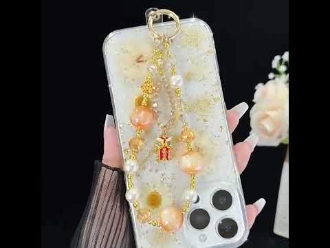 Lucky Lion Rich Fortune Iridescent Double-layer Crystal Chain(Orange) - YouTube Video
