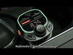 Yesido Y70 Car Bluetooth FM Transmitter(Black) - YouTube Video