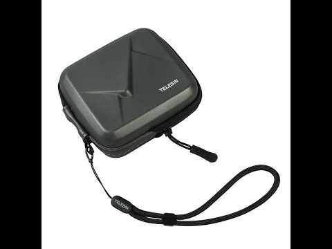 TELESIN S6-PRC-07 Sports Camera Universal Shockproof Case Anti-Shock Storage Bag - YouTube Video