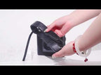 For FUJIFILM instax WIDE Evo Protective Crystal Shell Case with Strap (Transparent) - YouTube Video