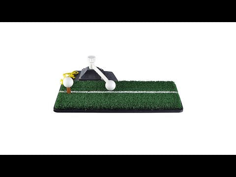 PGM Golf 66 Grass Putting Mat Push Rod Trainer, Size: 48x23cm(Black) - YouTube Video