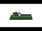 PGM Golf 66 Grass Putting Mat Push Rod Trainer, Size: 48x23cm(Black) - YouTube Video
