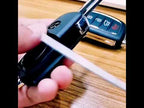 For Hyundai 3-button Folding Car Key Shell with Silver Metal Edge - YouTube Video