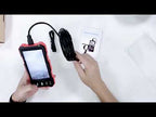 T21 4.5 inch IPS Color Screen 8mm Single Camera Split Hard Cable Industrial Endoscope, Length:1m(Black Red) - YouTube Video