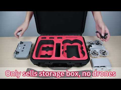 For DJI Neo Fly More Combo Explosion-proof Box Storage Case Handbag - YouTube Video