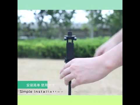 YUNTENG 9928 Mobile Phone Selfie Rod Tripod With Bluetooth Remote Control(20-100cm Black) - YouTube Video