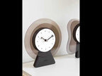 Wozoom Acrylic Desk Clock Living Room Decor Silent Table Clock(Rectangular) - YouTube Video
