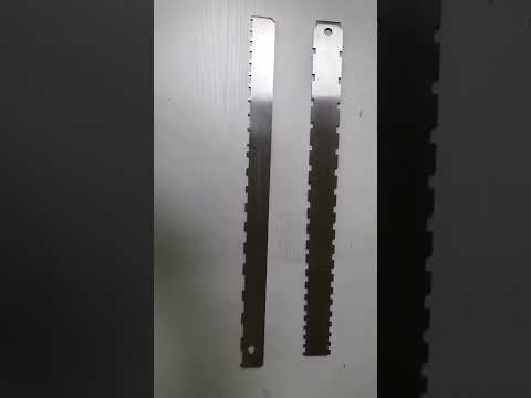 GNR2 Stainless Steel Measurement Bass Guitar Neck Ruler, Style:Single Teeth - YouTube Video