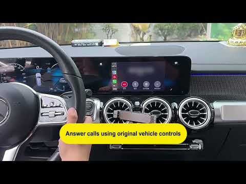 2 in 1 Car mini Smart Box Wired to Wireless Android Auto CarPlay Adapter(Black) - YouTube Video