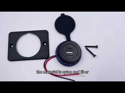 Car Ship Modified Waterproof USB Socket Charger, Model: UCC-350 AC3.1A Total 3.1A 15.5W - YouTube Video