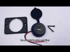 Car Ship Modified Waterproof USB Socket Charger, Model: UCC-350 AC3.1A Total 3.1A 15.5W - YouTube Video