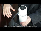 Yesido VC20 500ml Smart Car Used Electric Heating Water Cup(White) - YouTube Video
